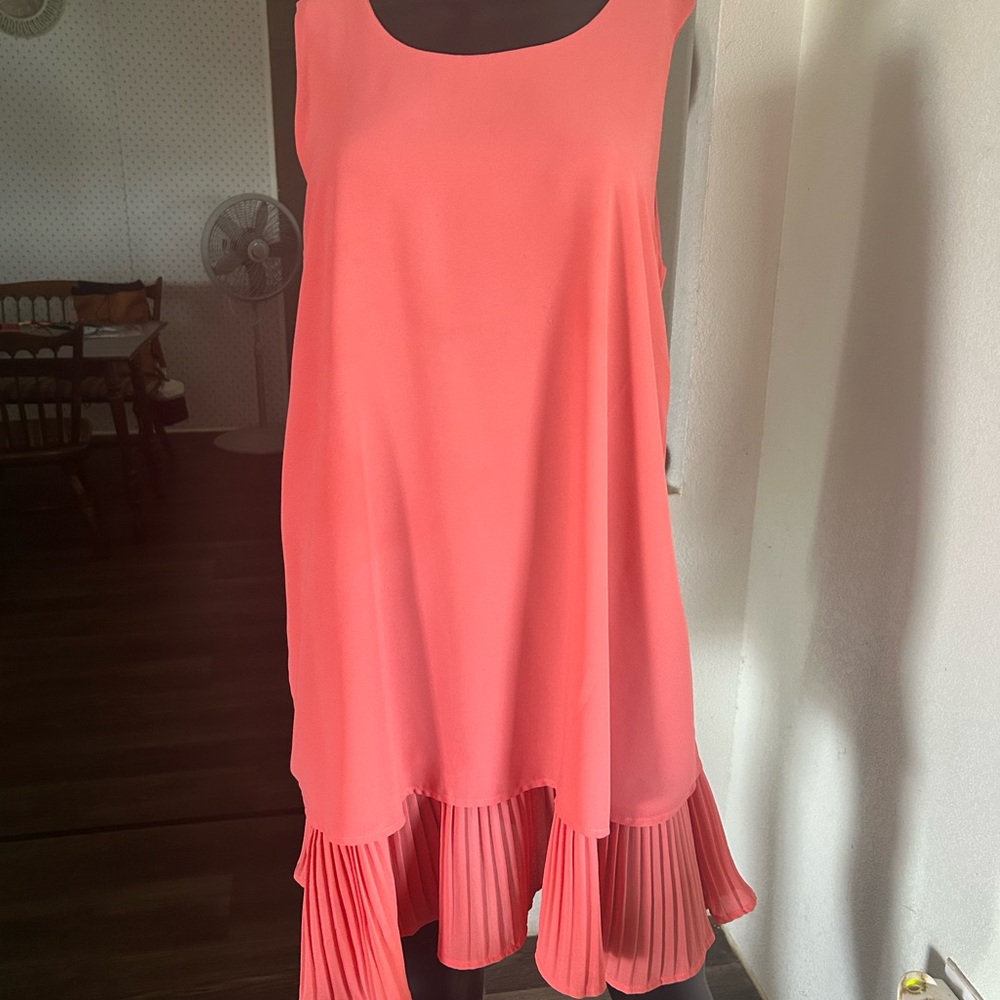 ZARA YEARS Coral Sleeveless Dress